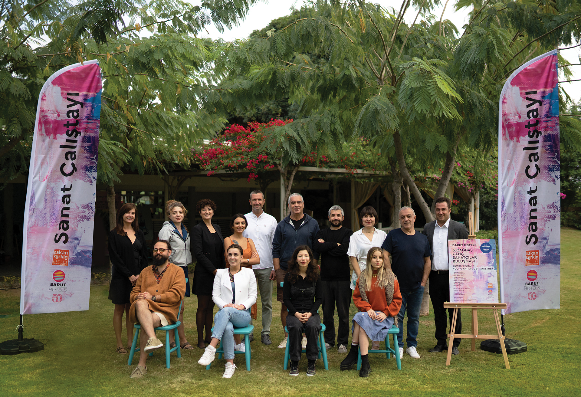 Barut Hotels 3Rd Contemporary Young Artists Meeting Was Held At Lara Barut Collection.